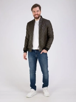 Куртка кожаная из натуральной кожи