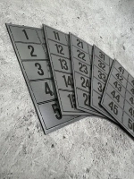 Нумерация на шкафчики, набор