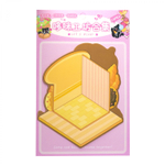 Наклейки для творчества - антистресс, 135*195 мм, "Десерты", MINI, 3D стикеры, 4 локации, 8 листов с наклейками, 10 шт/уп, пакет с европодвесом