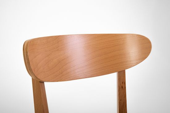 Стул Дакар (бук/б/т светлый бук/ткань Prima yellow)