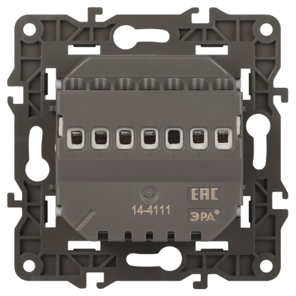 Терморегулятор ЭРА Elegance 14-4111-16 универс.230В-Imax16А, титан