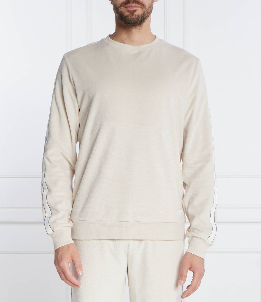 Худи TRACK TOP VELOUR Tommy Hilfiger - кремовый(UM0UM03010)