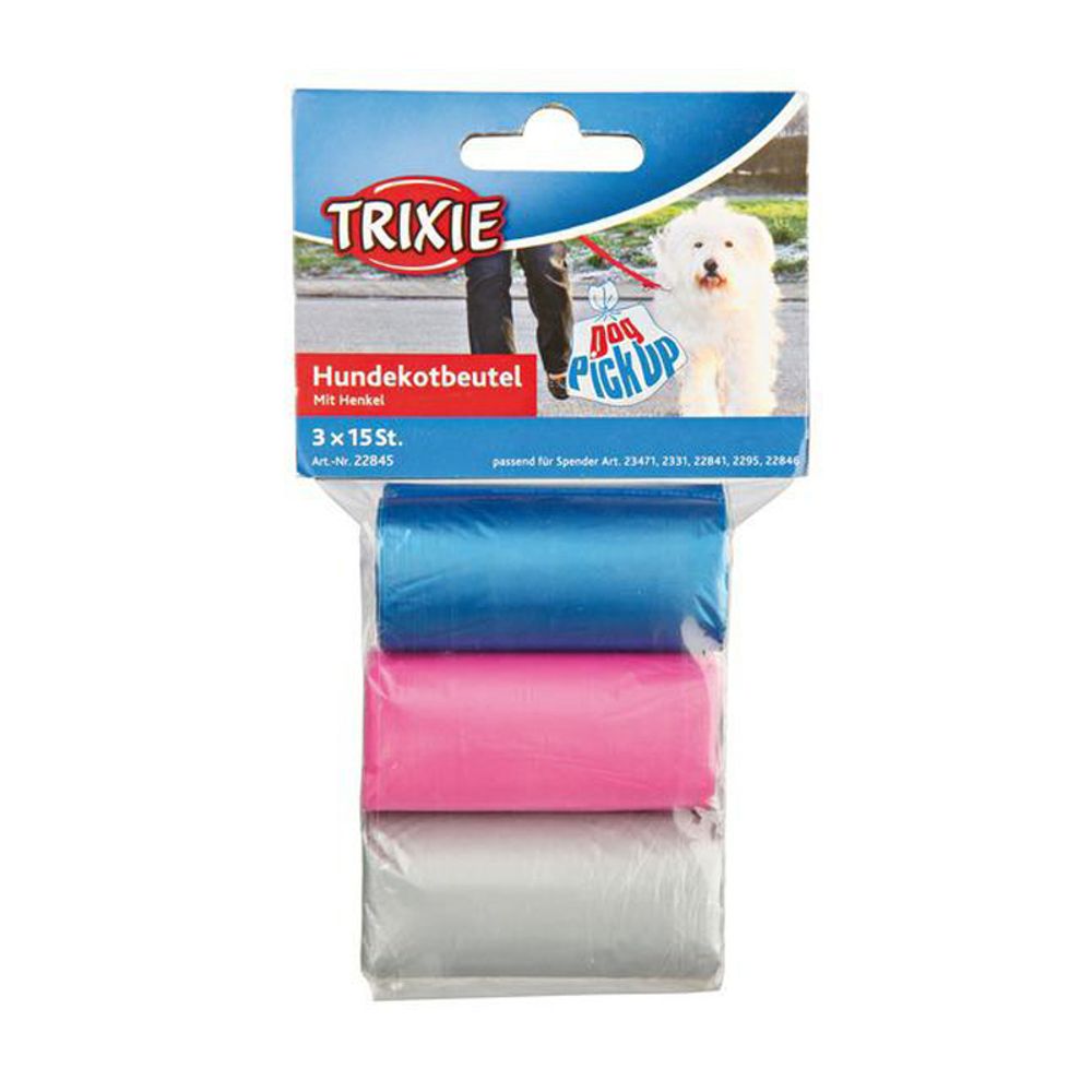 Пакеты TRIXIE для уборки, 3 л, 3 рулона * 15 шт