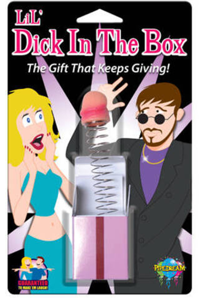 Фаллос на пружине Lil Dick in a Box