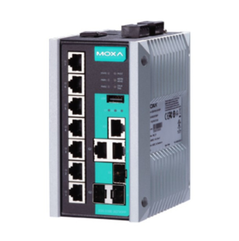 Коммутатор управляемый MOXA EDS-510E-3GTXSFP