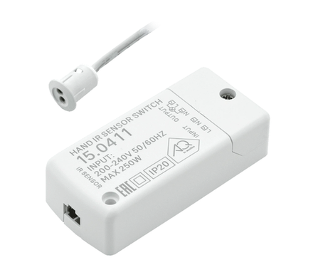 Выключатель AQ SWITCH инфракрасный двухфункциональный белый 220V 250W