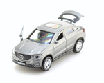 Модель ин. мет. "Mercedes-Benz GLE Coupe" 12см, открыв. двери, серый в коробка GLE-COUPE-GY (Технопарк)