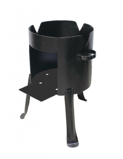 Печь под казан 225 литров сталь 2 мм.