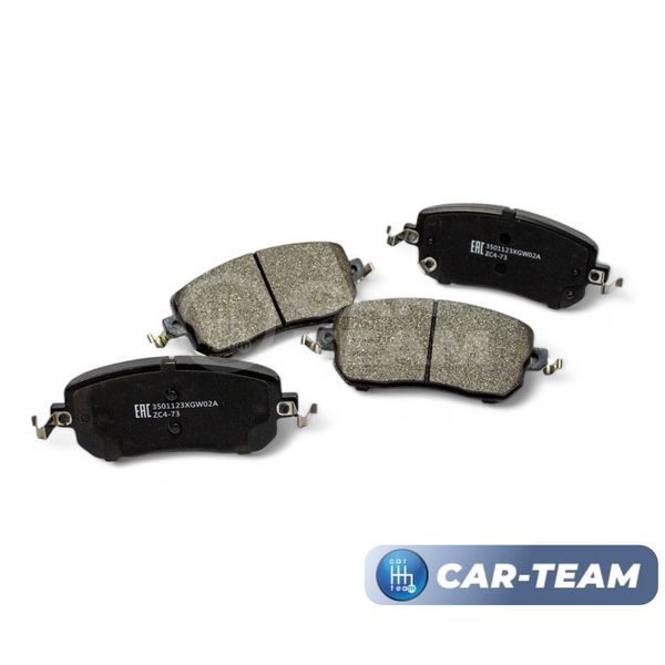 Колодки тормозные передние (керамические) Haval Jolion 2WD, Great Wall (арт. ZCP-1257)
