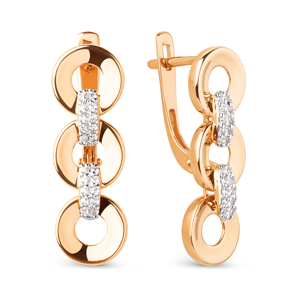 Серьги из золота 585 пробы