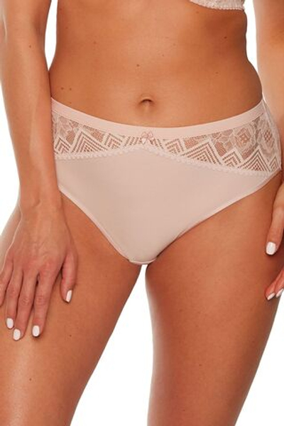Трусики-слипы Leandra со средней линией талии (Размер: XL) (Цвет: пудровый)
