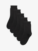 Носки хлопковые для девочки Next 280-918, 5 шт., Черный