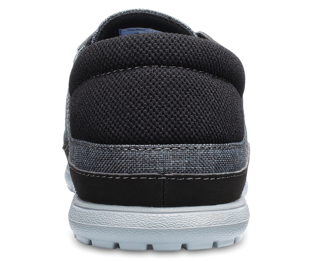 Кеды Crocs Santa Cruz Playa Lace-Ups Серые