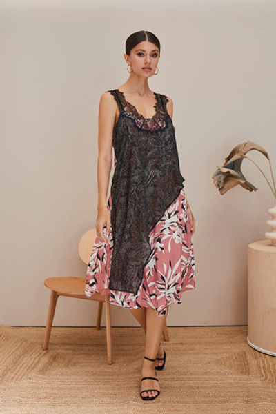 Сарафан 61694-2 Цветочный принт Laete