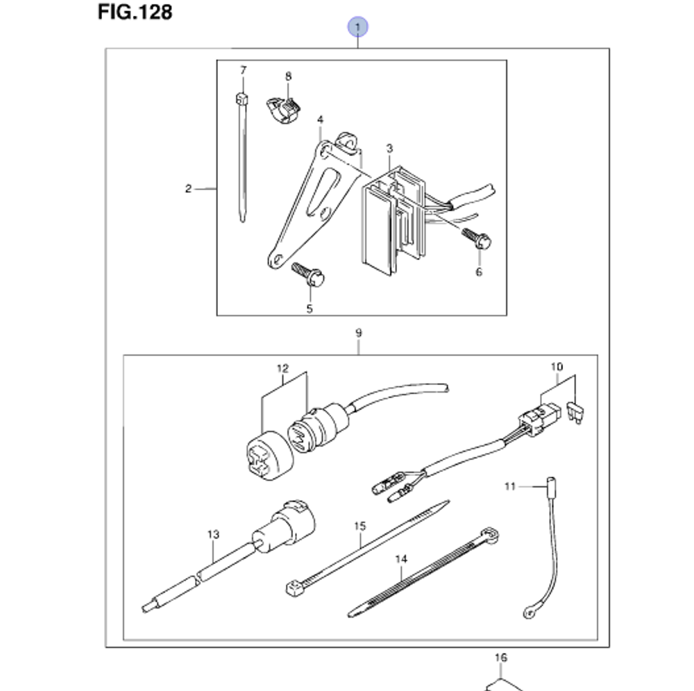 Комплект выпрямителя Suzuki 32000-89L00-000