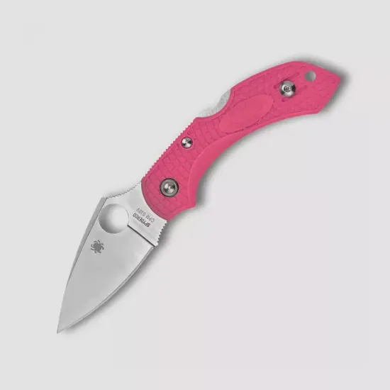 Складной нож Spyderco Dragonfly 2 FRN Pink 28FPPNS30V2 c клинком из стали CPM-S30V, рукоять FRN