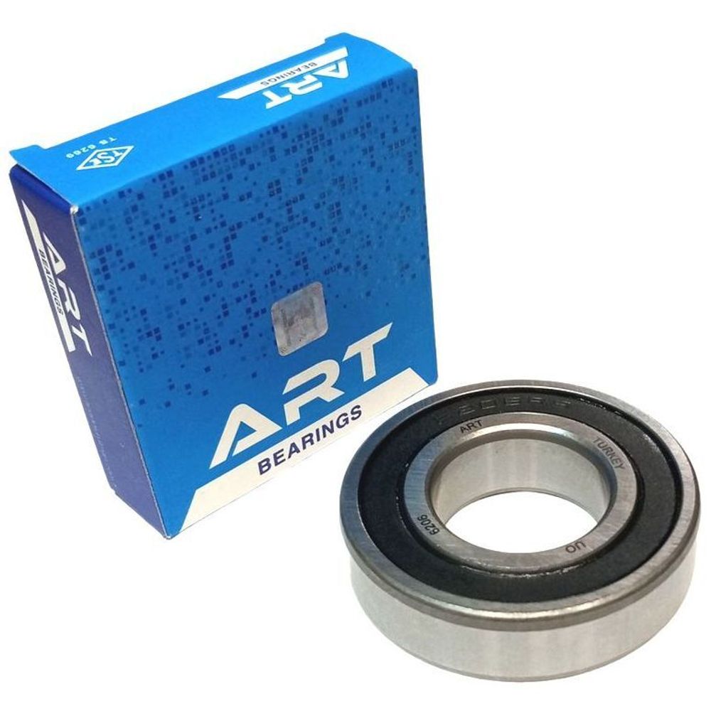 Подшипник 6206 2RS ART, размеры 30х62х16 мм