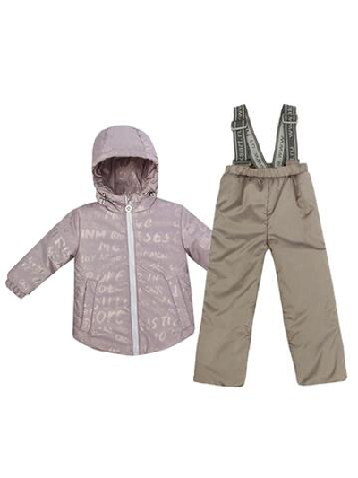 Комплект "Катюша" сирень/серый р.104 (АксАрт)