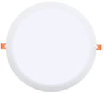 Светильник ДВО 1610 белый, круг LED 24Вт 6500 IP20 IEK