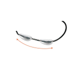 Крючок Decoy одинарный Worm 130 Makisasu Weighted #4/0 (в упаковке 3 штуки)