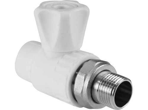 Кран шаровой для радиатора прямой 20 х 1/2quot; (60/10) VALFEX