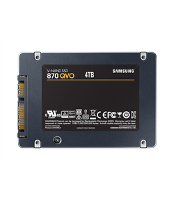 SSD 2.5" 4Tb (4000GB) Samsung SATA III 870 QVO (R560/W530MB/s) (MZ-77Q4T0BW) 1year