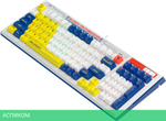 Клавиатура A4Tech Bloody B950 синий/белый