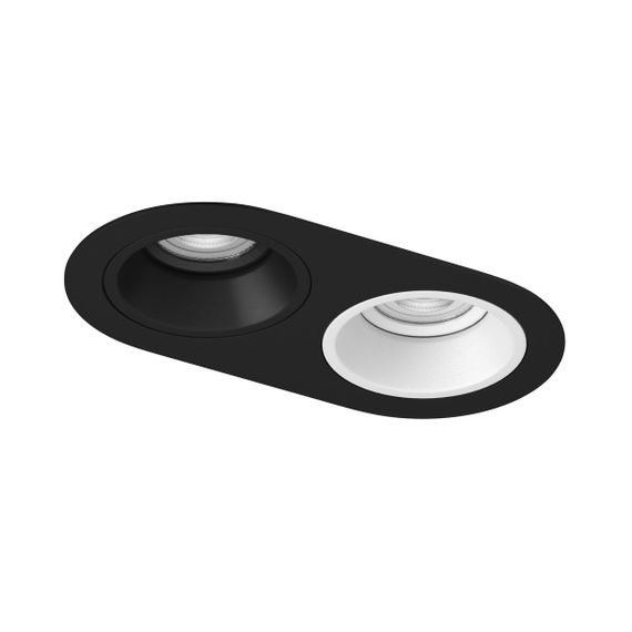 Комплект со светильником Lightstar Domino Round (214657+214606+214607+214006+214007) D6570607WBMOD