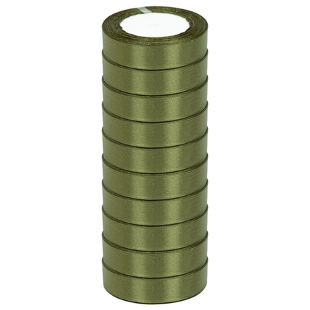 Лента атласная 2см*25Y ХАКИ