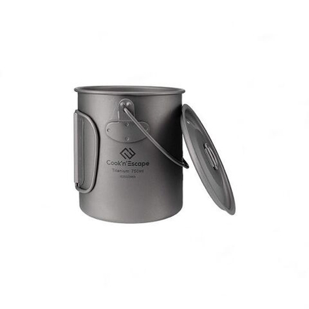 CA2113 750ml Titanium Soloist Кастрюля-котелок Cook'n'Escape