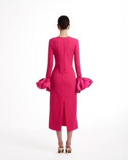 Платье SATURNA (Сатурна) МИДИ фуксия