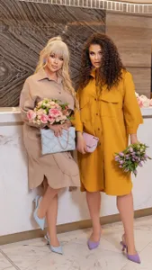 Платье-рубашка УК-1865-1 Fabrika