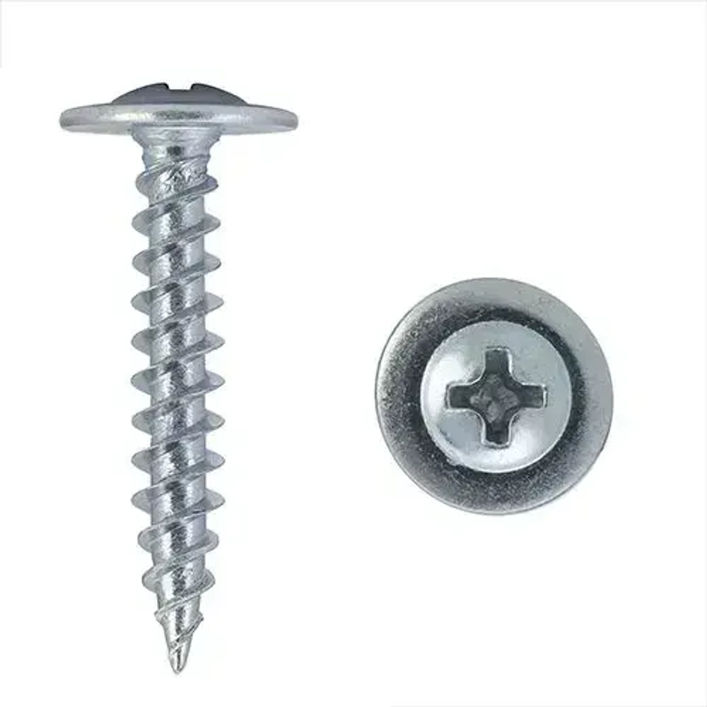 Саморезы с прессшайбой острые 4,2 х 25 мм 50 шт