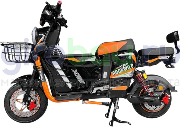 Электроскутер ROCKWILD X900 1600W (60V/40Ah) - Черный фото №5