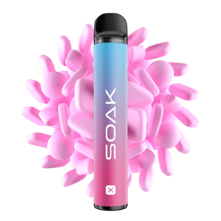 Купить Одноразовый Pod Soak X - Bubble Gum (1500 затяжек)
