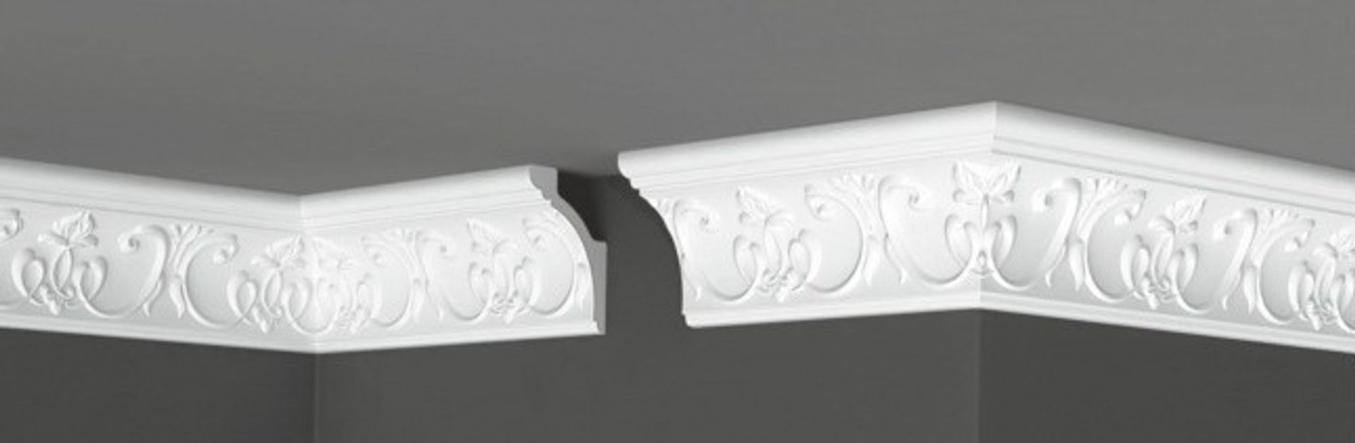 Плинтус потолочный Де-Багет Декор ДП 41/110