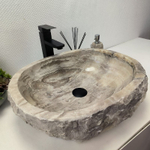 Раковина из оникса Erozy Grey EO-62596 53*43*15 0093