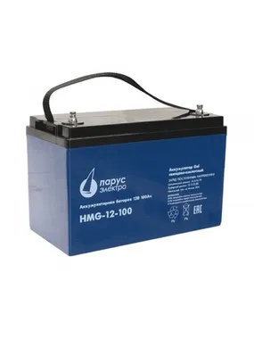 Аккумуляторы Парус Электро HMG-12-100 - изображение 1 Аккумуляторы Парус Электро HMG-12-100 - фото 1