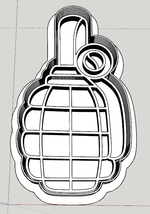 Штамп Граната №1
