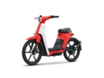 Скутер Honda Cub E электрический, красный