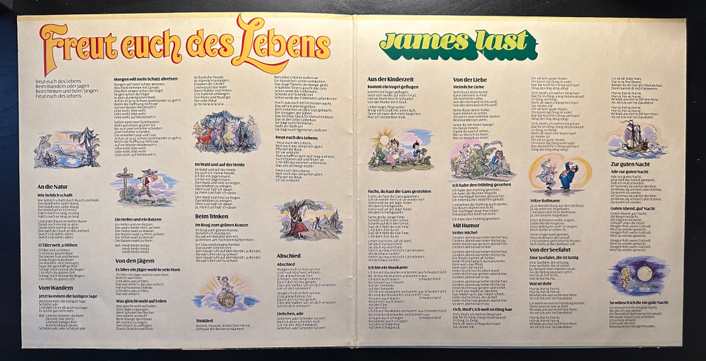 James Last ‎– Freut Euch Des Lebens (Германия 1976г.)