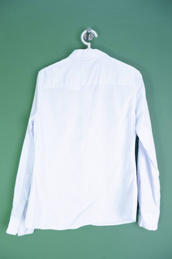 Рубашка Quiet в мелкую полоску, маркировка 36, визуально 42 размер