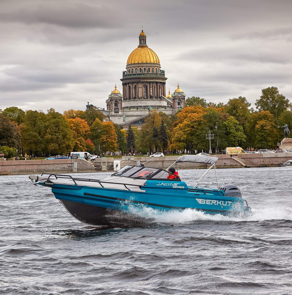 Алюминиевый катер BERKUT Active DC