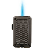 Зажигалка сигарная Colibri Rally, серый металлик