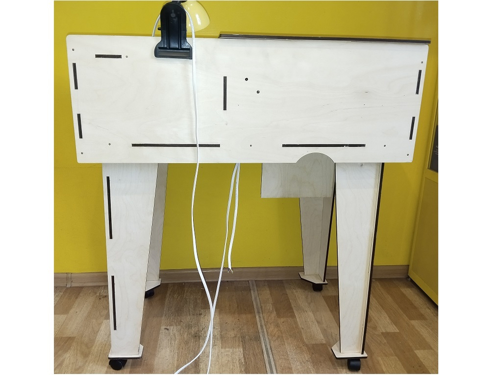 Стол для заправки картриджей 850х300х550, 300м. куб/час. + тонерный пылесос с регулятором мощности. Комплект