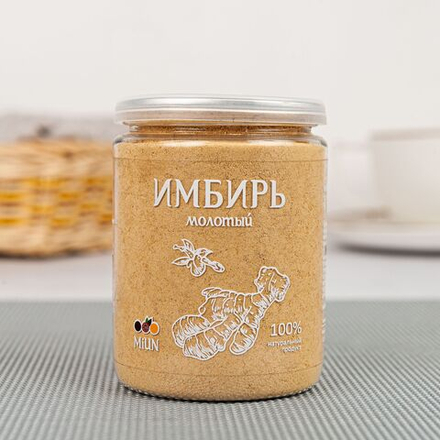Имбирь молотый натуральный MiUN, Индия, 80 гр.