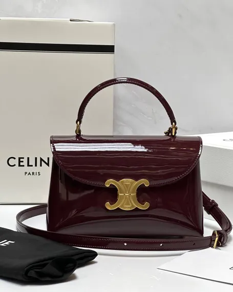 Сумка Celine TEEN NINO бордовая