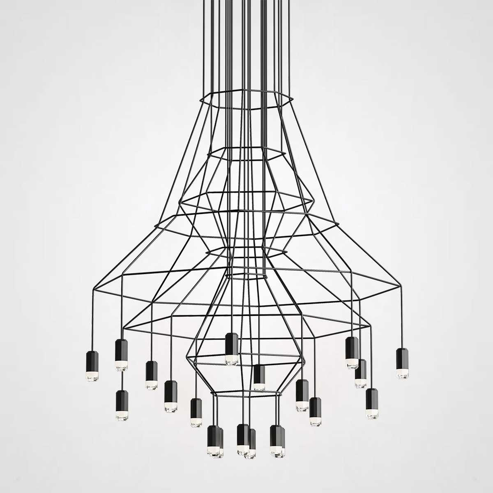 Подвесная люстра Imperium Loft Vibia Wireflow 75118-22