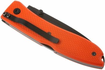 Складной нож Lion Steel "BIG OPERA" L/8810B OR c клинком из стали D2, рукоять G10