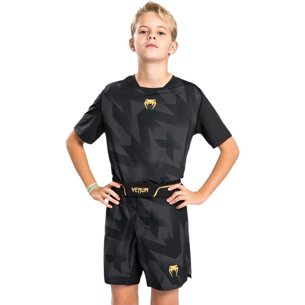 Детские шорты Venum Razor - Black/Gold